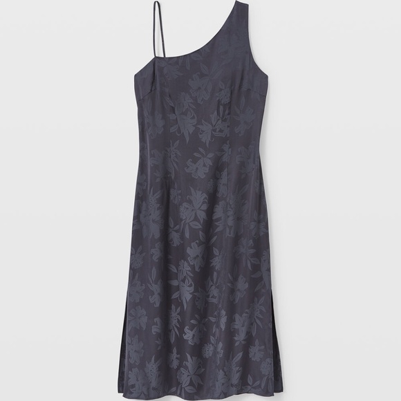 Club Monaco Asymmetrical Slip Dress - Picture 2 of 4